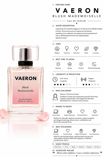 Vaeron Blush Mademoiselle