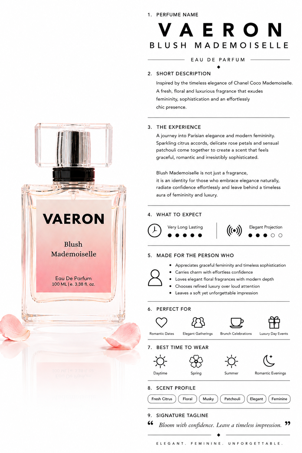 Vaeron Blush Mademoiselle