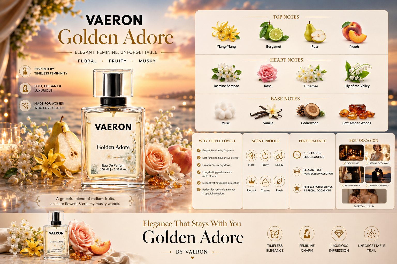 Vaeron Golden Adore