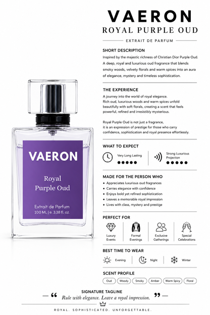 Vaeron Royal Purple Oud