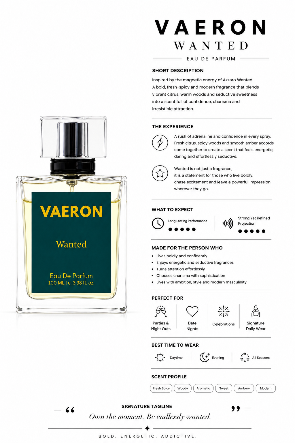 Vaeron Wanted