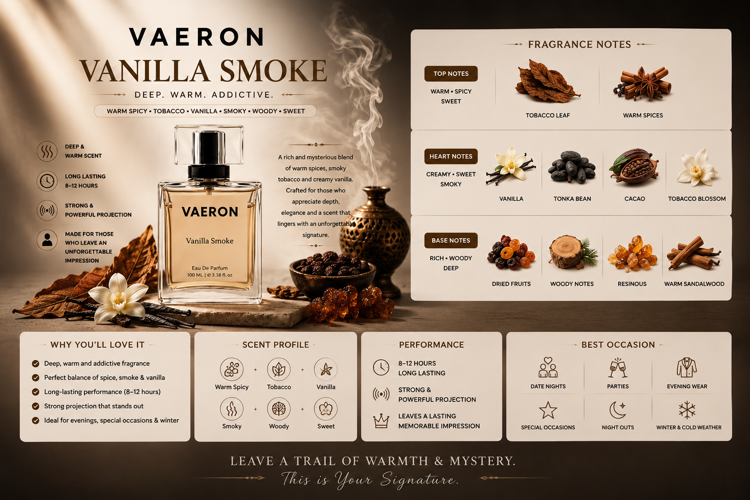 Vaeron Vanilla smoke