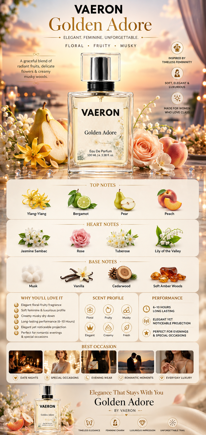 Vaeron Golden Adore