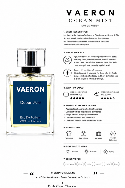 Vaeron Ocean Mist