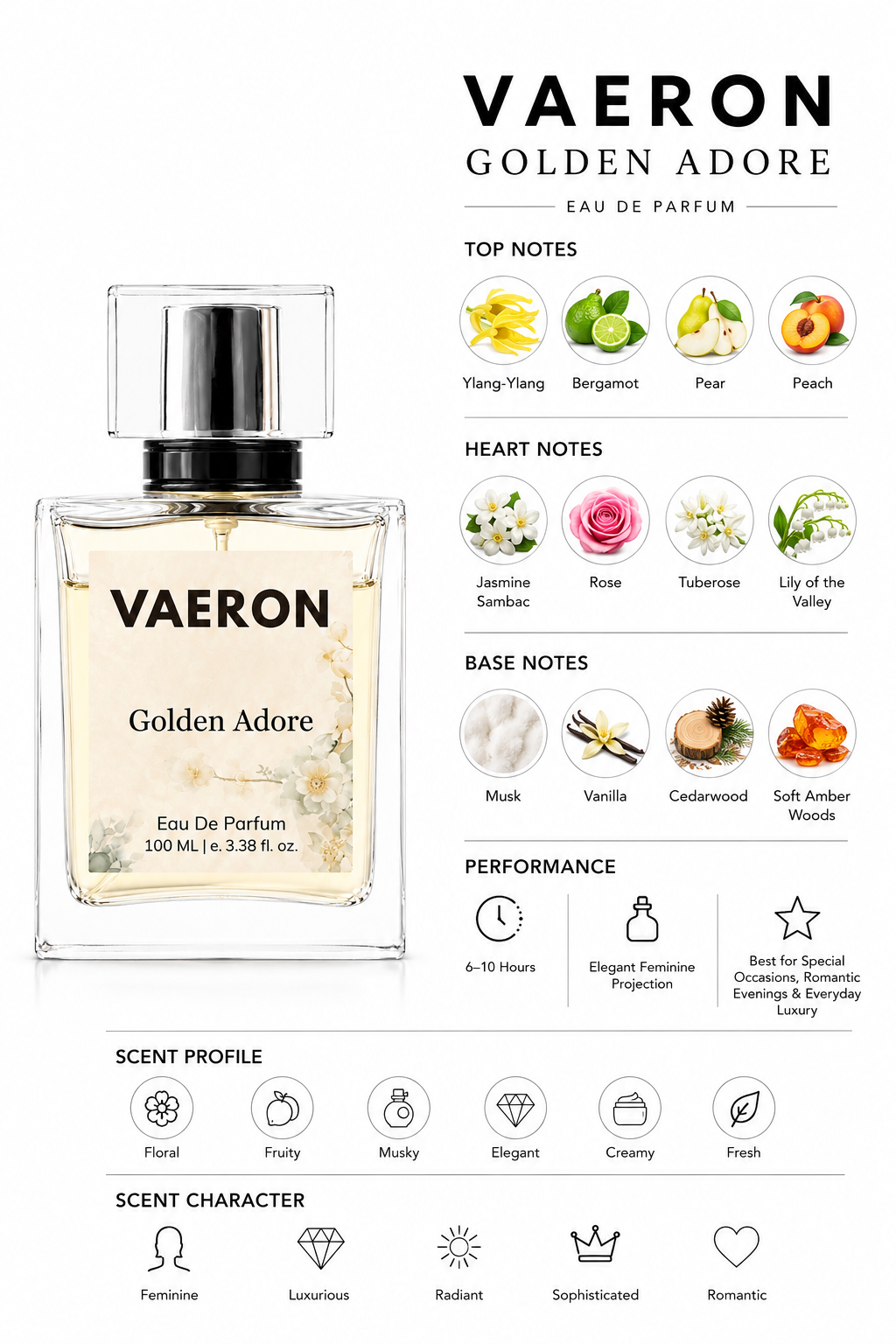 Vaeron Golden Adore