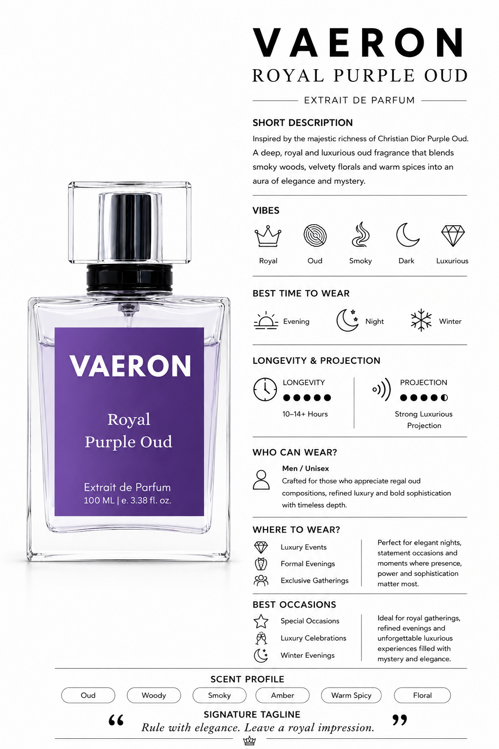 Vaeron Royal Purple Oud