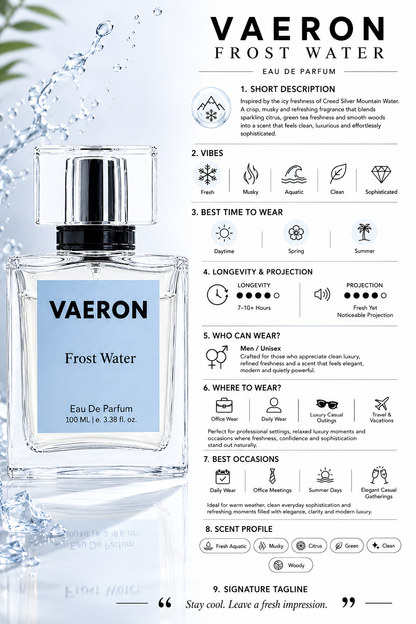 Vaeron Frost Water