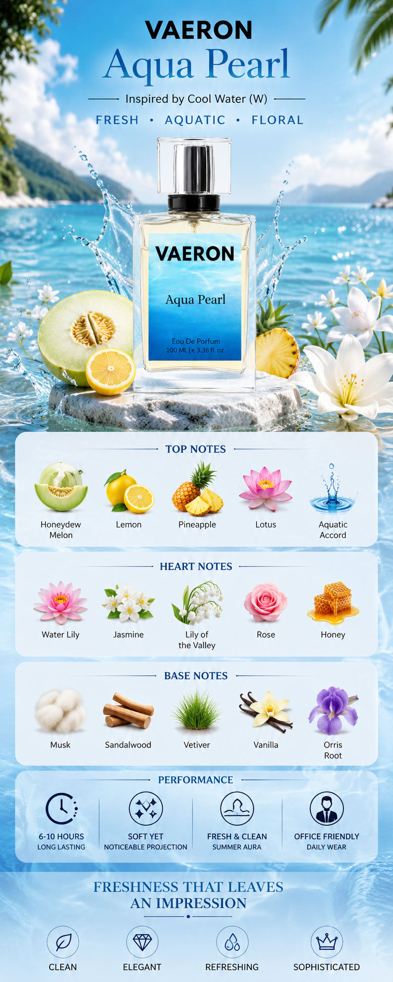 Vaeron Aqua Pearl