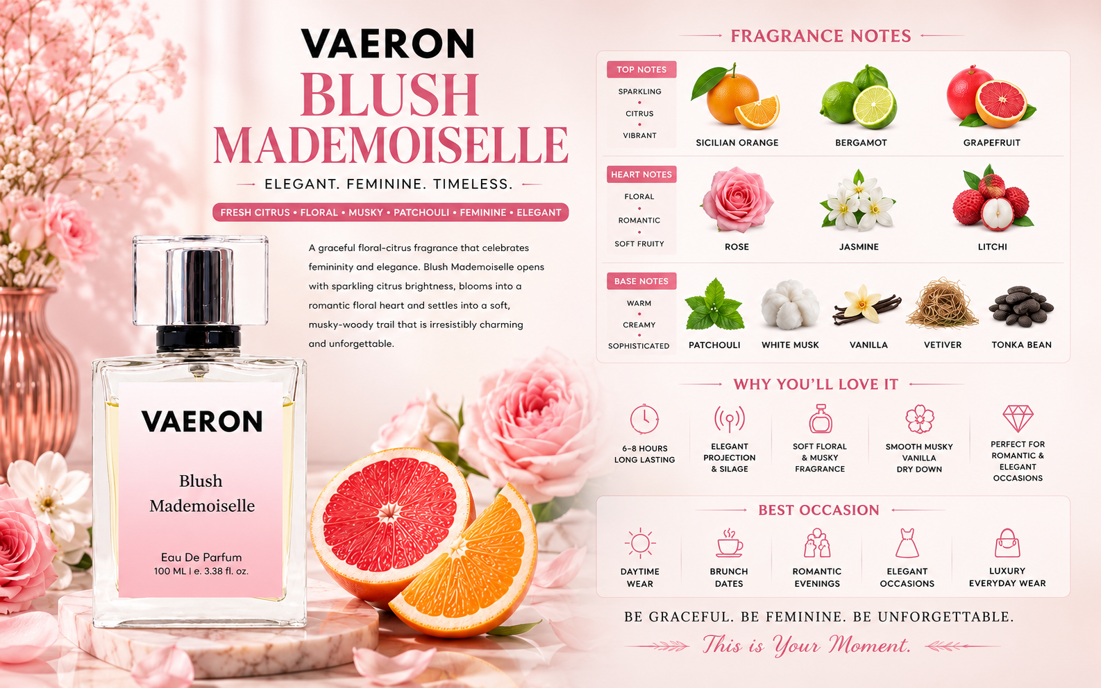 Vaeron Blush Mademoiselle