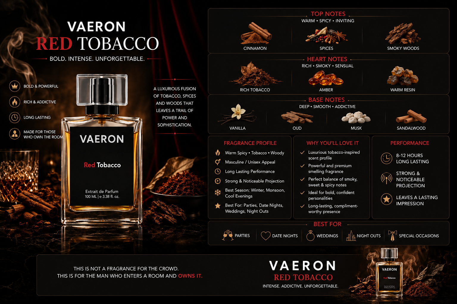Vaeron Red Tobacco